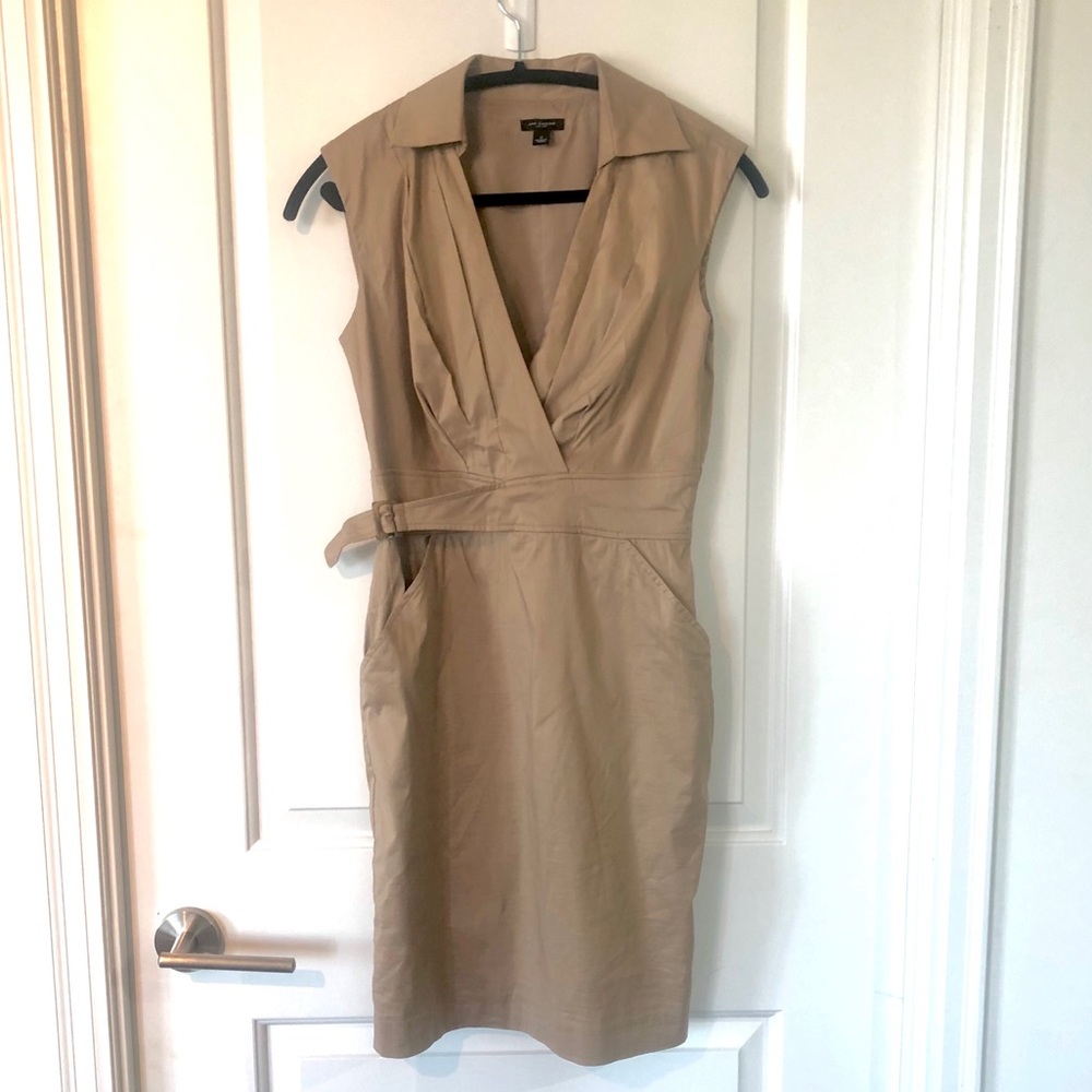 Tan Ann Taylor dress size 2
